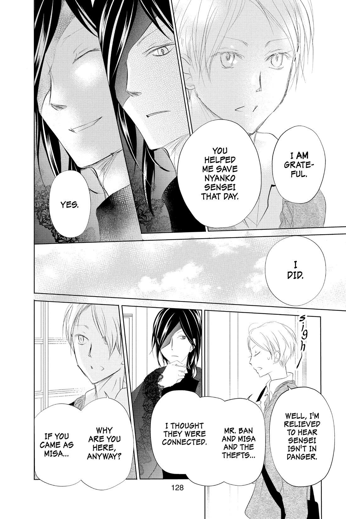 Natsume Yuujinchou chapter 123 page 8