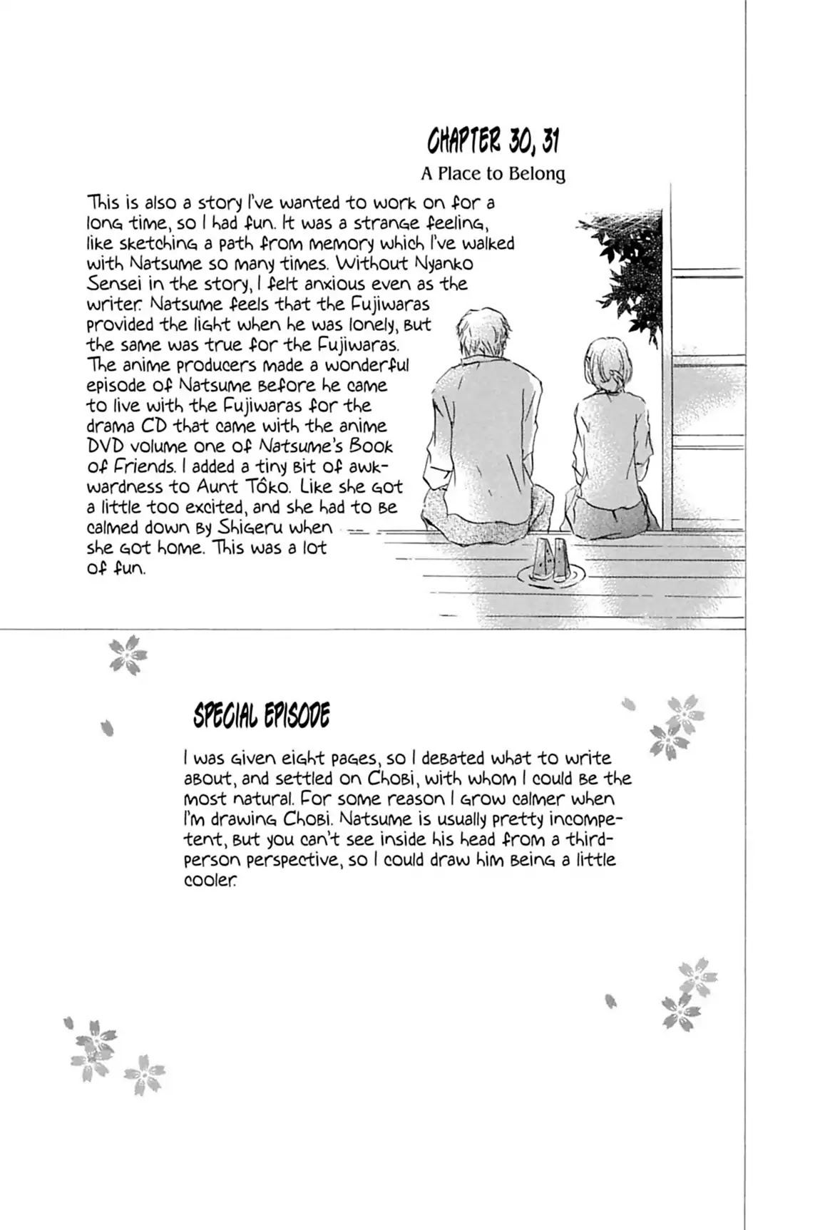 Natsume Yuujinchou chapter 31.6 page 3