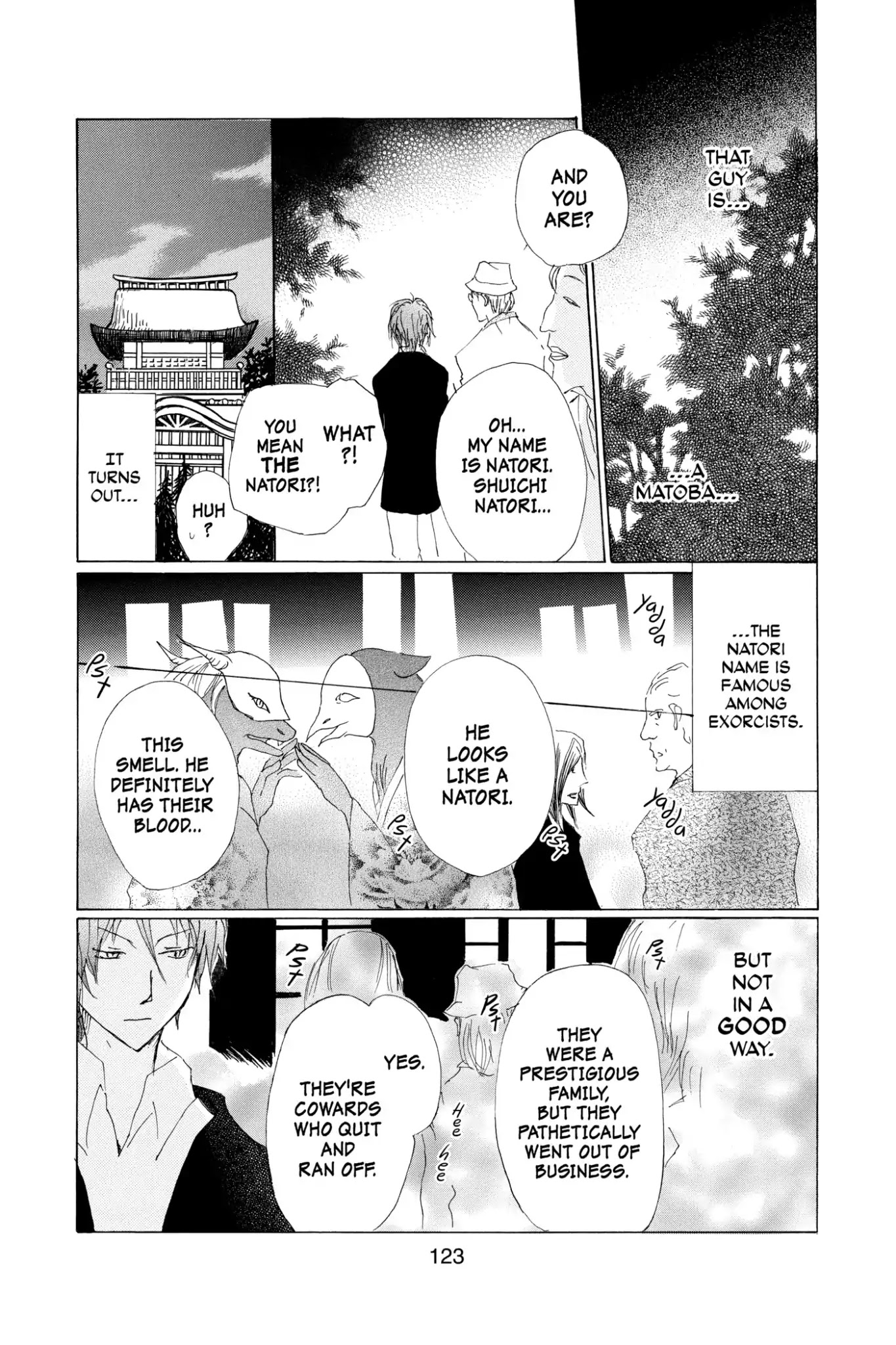 Natsume Yuujinchou chapter 70.5 page 15