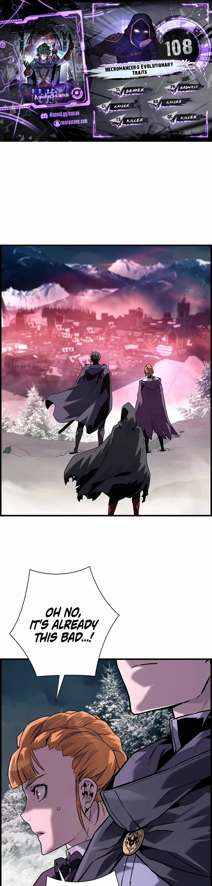 Necromancer’s Evolutionary Traits chapter 108 page 1