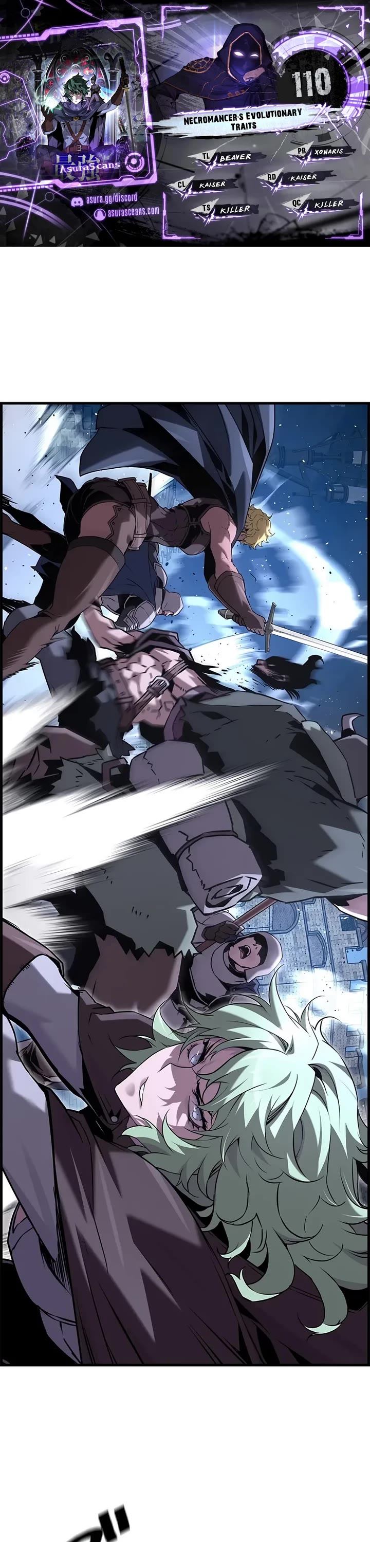 Necromancer’s Evolutionary Traits chapter 110 page 1