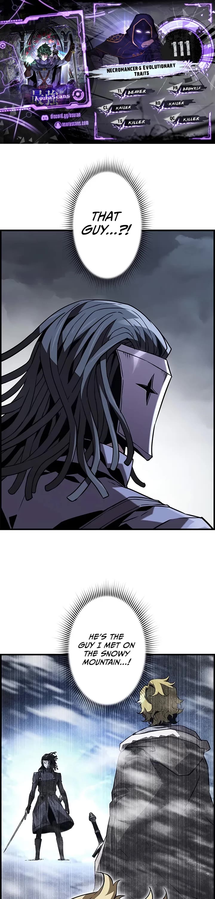 Necromancer’s Evolutionary Traits chapter 111 page 1