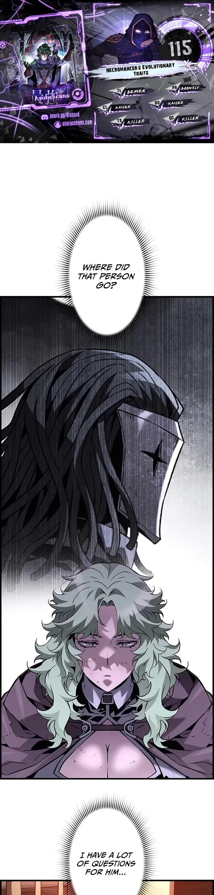 Necromancer’s Evolutionary Traits chapter 115 page 1
