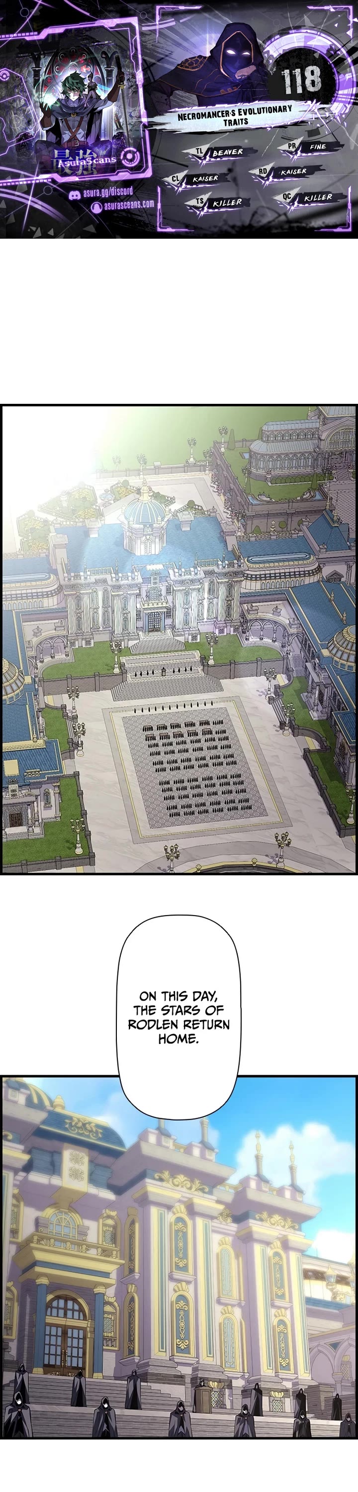 Necromancer’s Evolutionary Traits chapter 118 page 1