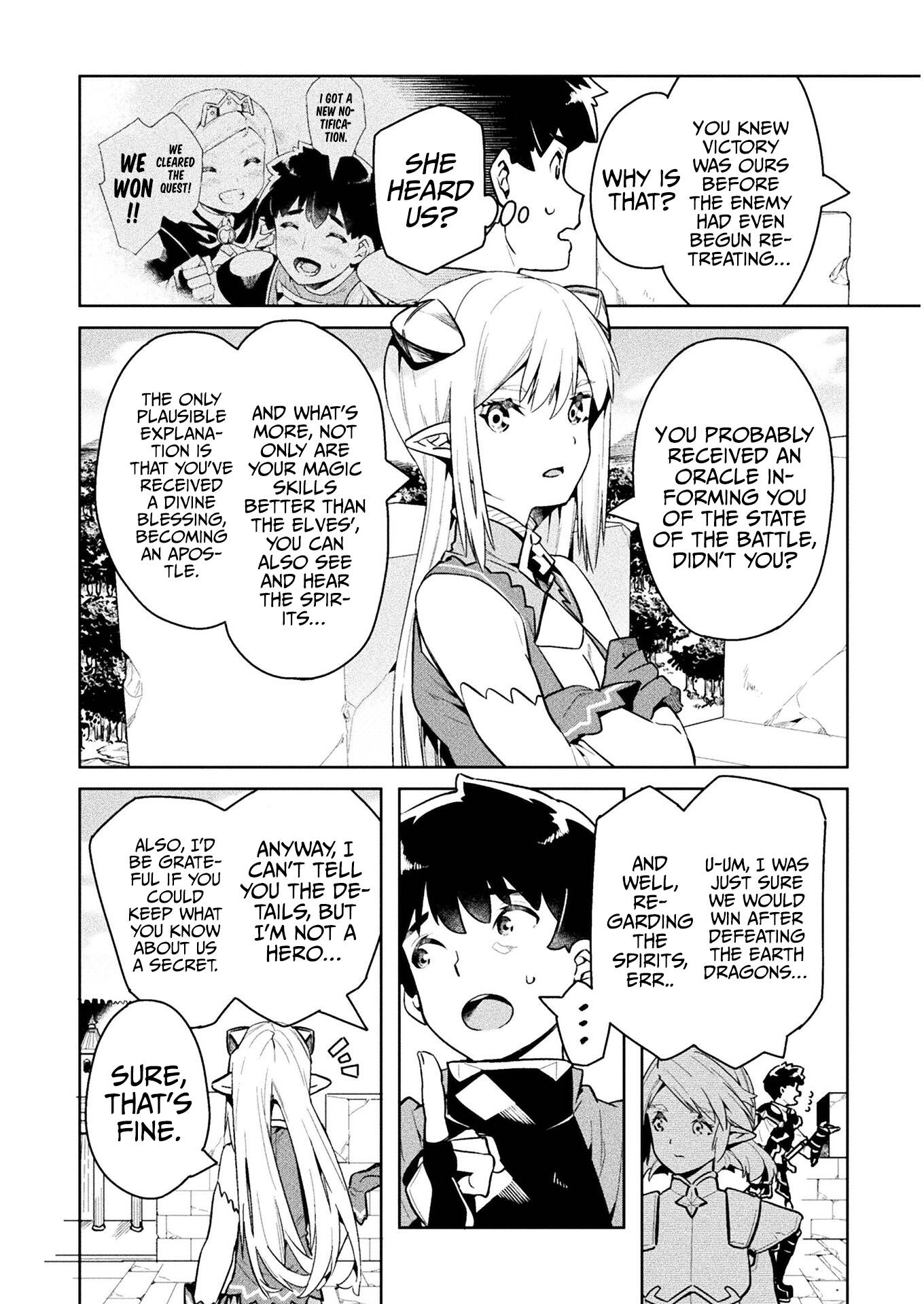 NEET dakedo Hello Work ni Ittara Isekai ni Tsuretekareta chapter 44 page 10