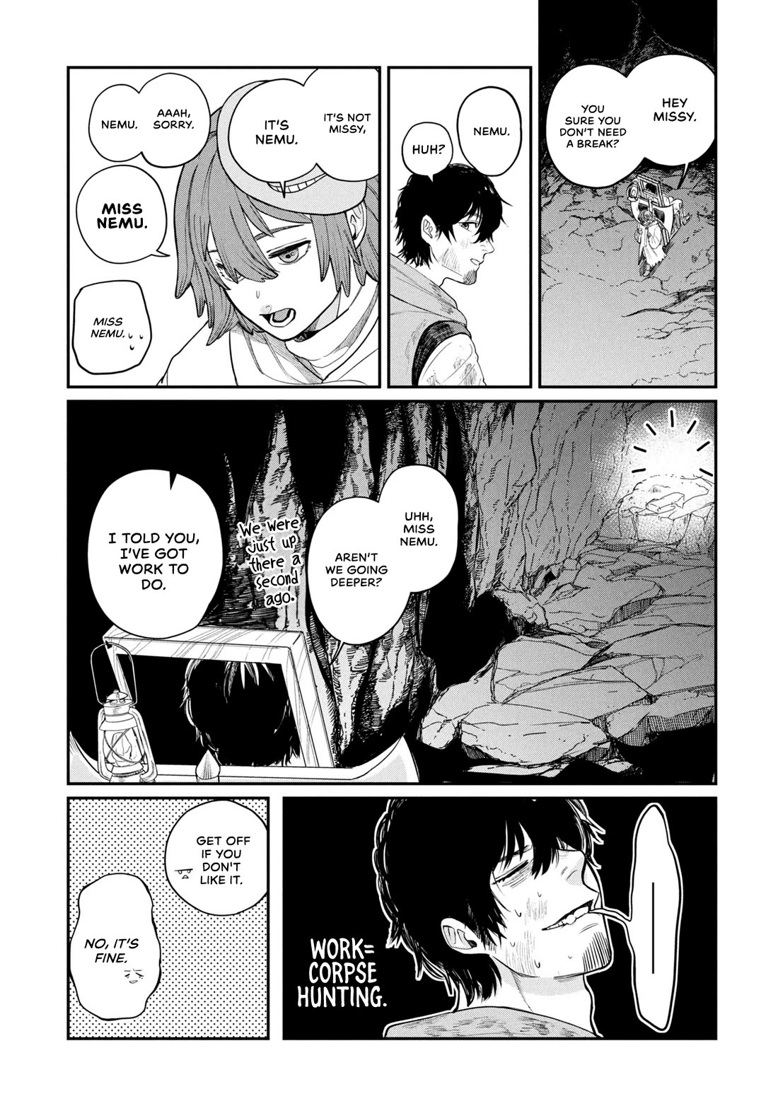 Nemu the Corpse Bearer chapter 1 page 8