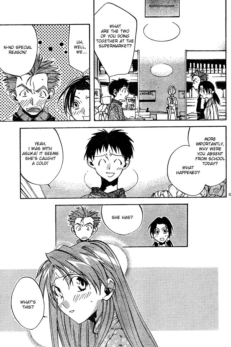 Neon Genesis Evangelion: Koutetsu no Girlfriend 2nd chapter 10 page 13