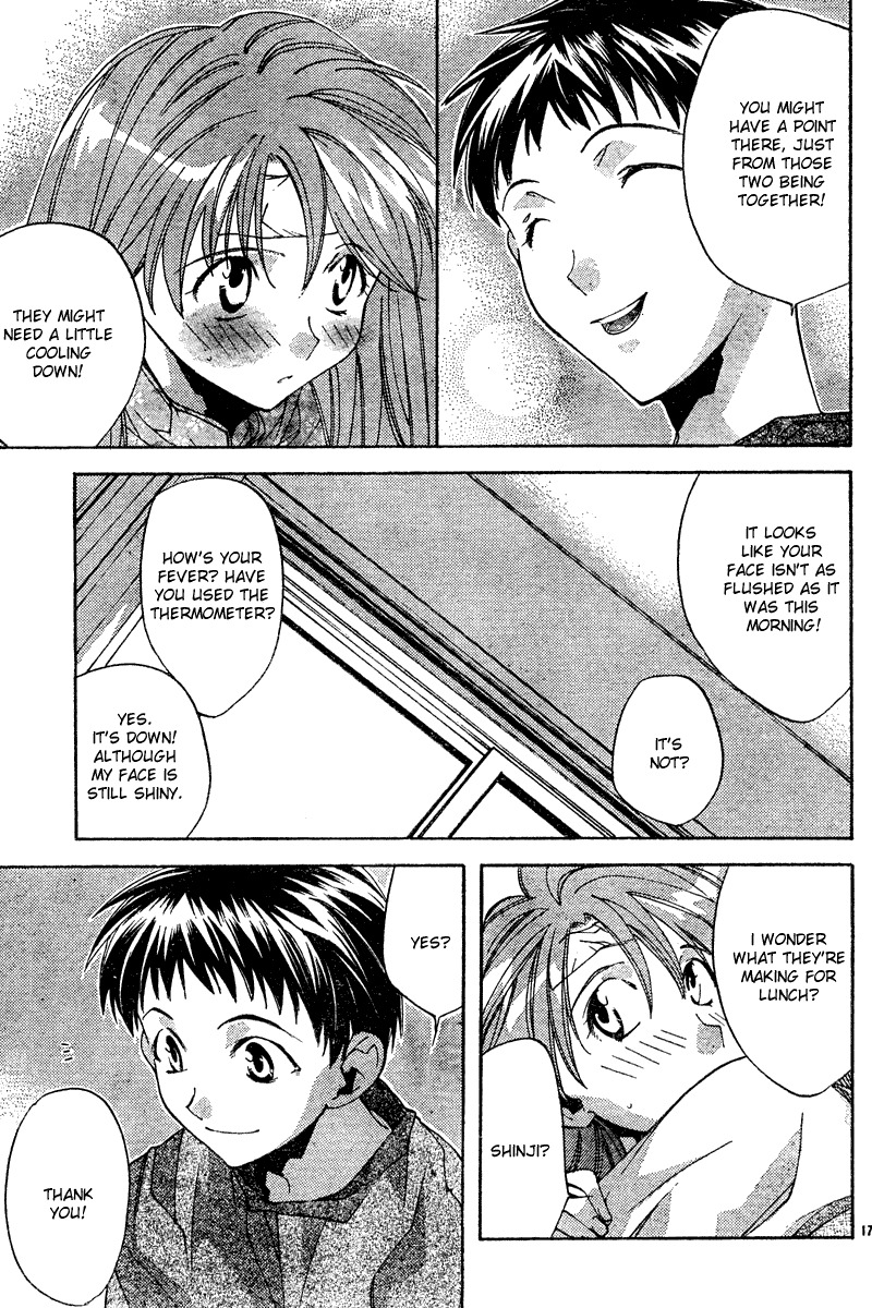 Neon Genesis Evangelion: Koutetsu no Girlfriend 2nd chapter 10 page 17