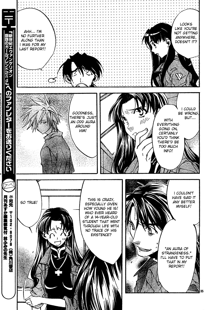 Neon Genesis Evangelion: Koutetsu no Girlfriend 2nd chapter 10 page 35