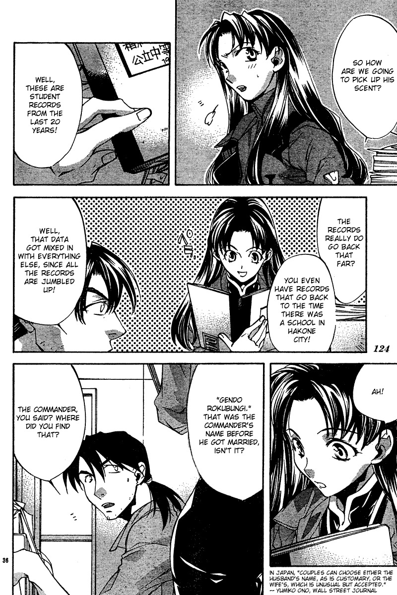 Neon Genesis Evangelion: Koutetsu no Girlfriend 2nd chapter 10 page 36