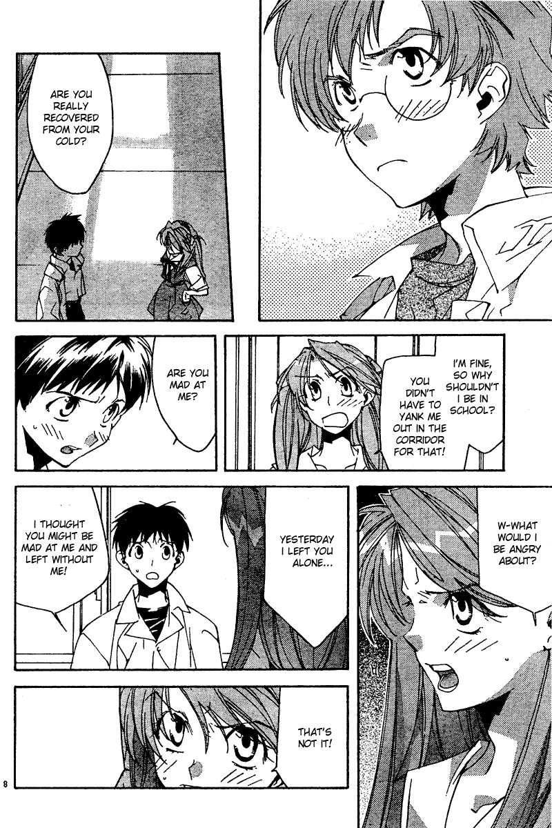 Neon Genesis Evangelion: Koutetsu no Girlfriend 2nd chapter 12 page 8