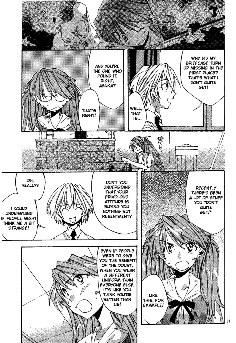Neon Genesis Evangelion: Koutetsu no Girlfriend 2nd chapter 4 page 34