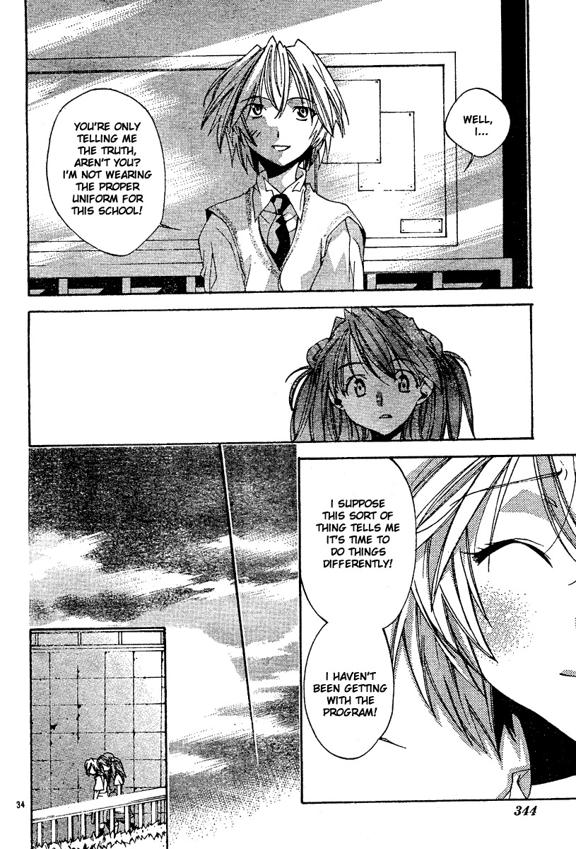 Neon Genesis Evangelion: Koutetsu no Girlfriend 2nd chapter 4 page 35