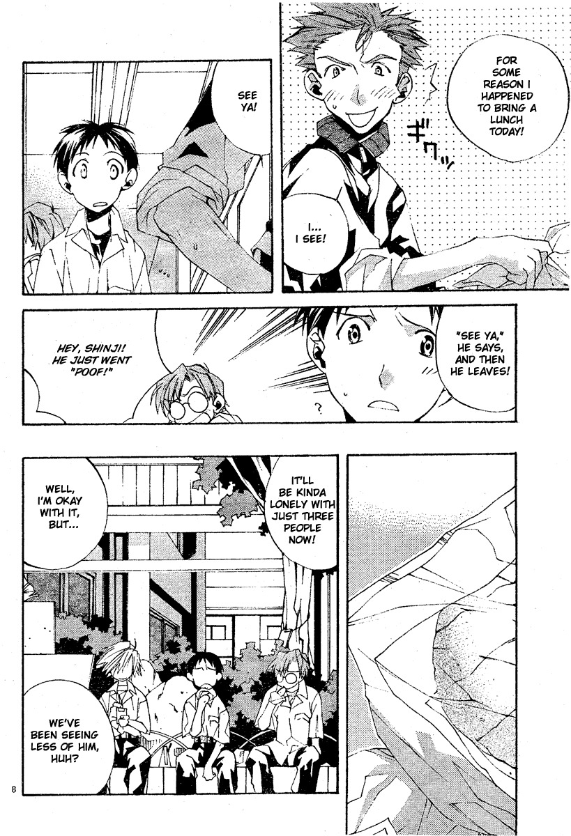 Neon Genesis Evangelion: Koutetsu no Girlfriend 2nd chapter 4 page 9