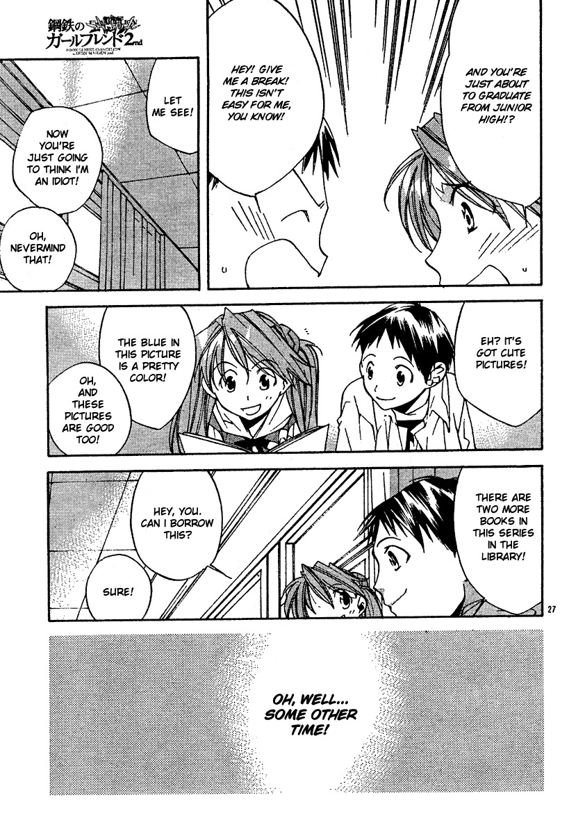 Neon Genesis Evangelion: Koutetsu no Girlfriend 2nd chapter 5 page 29
