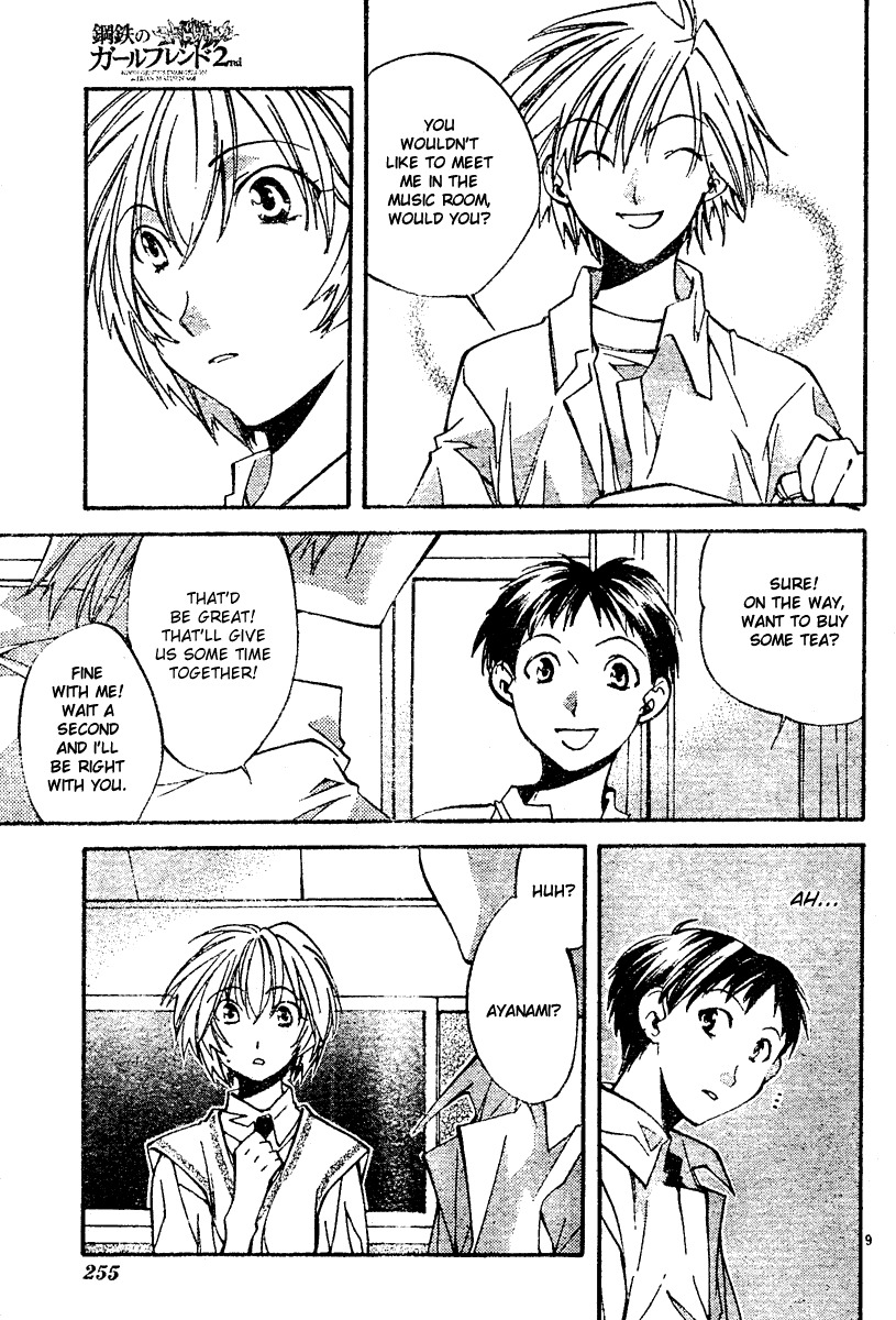 Neon Genesis Evangelion: Koutetsu no Girlfriend 2nd chapter 6 page 10