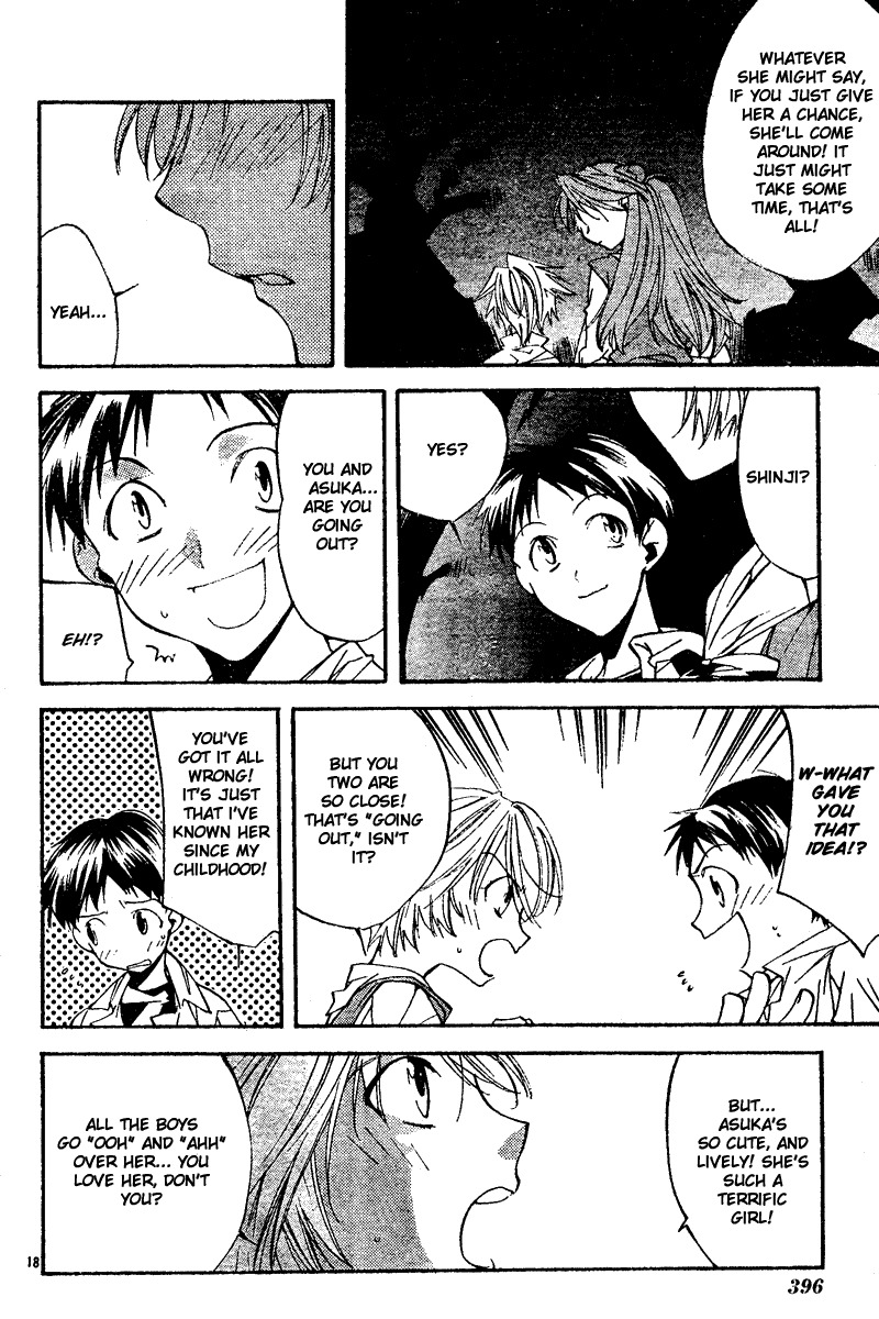 Neon Genesis Evangelion: Koutetsu no Girlfriend 2nd chapter 7 page 18