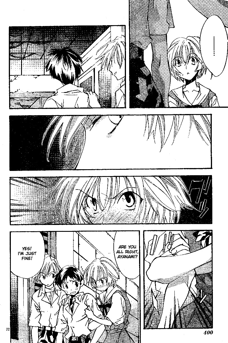 Neon Genesis Evangelion: Koutetsu no Girlfriend 2nd chapter 7 page 22