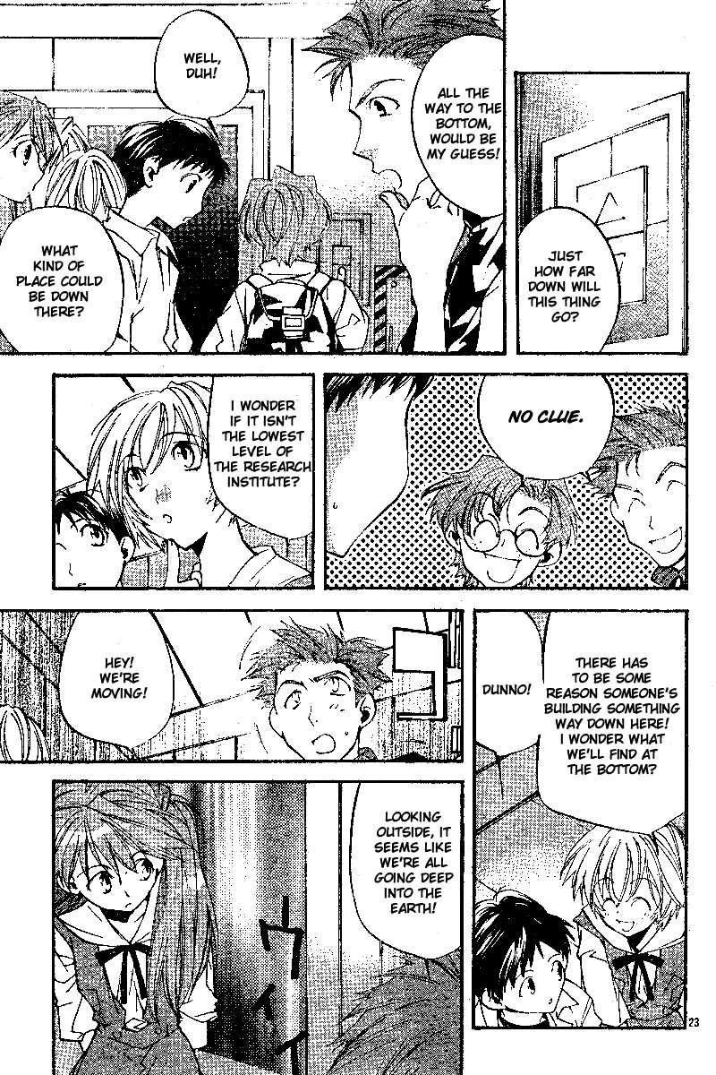 Neon Genesis Evangelion: Koutetsu no Girlfriend 2nd chapter 7 page 23