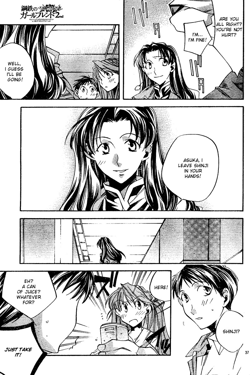 Neon Genesis Evangelion: Koutetsu no Girlfriend 2nd chapter 8 page 38