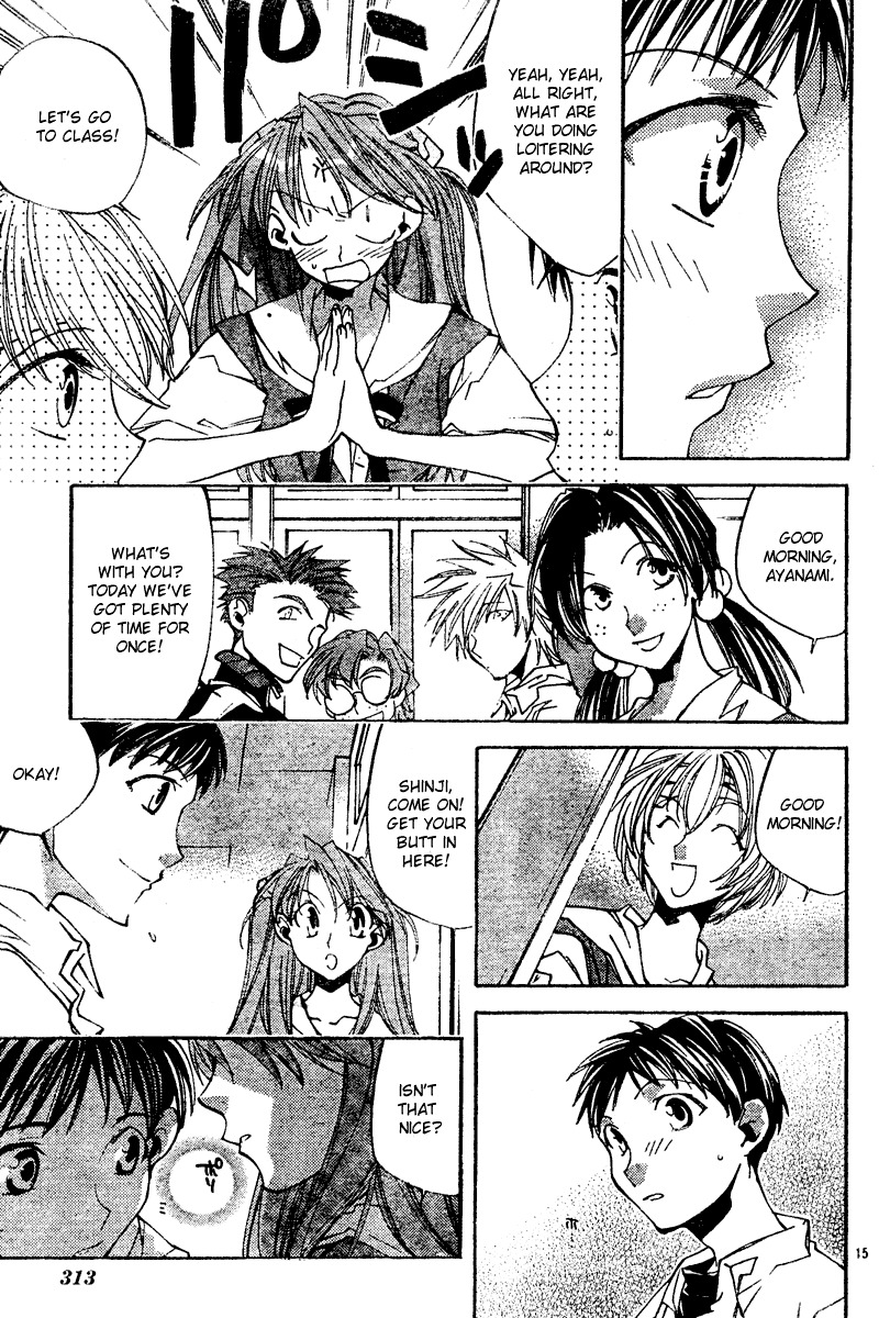 Neon Genesis Evangelion: Koutetsu no Girlfriend 2nd chapter 9 page 15