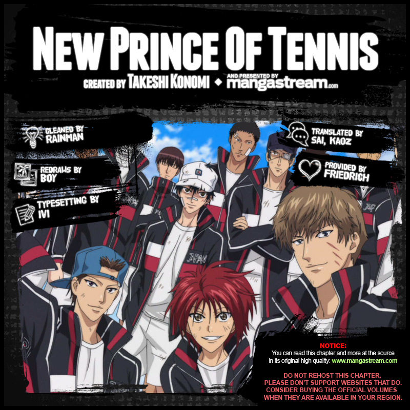 New Prince of Tennis chapter 152 page 2