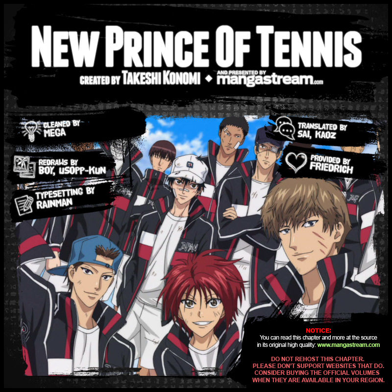 New Prince of Tennis chapter 168 page 2