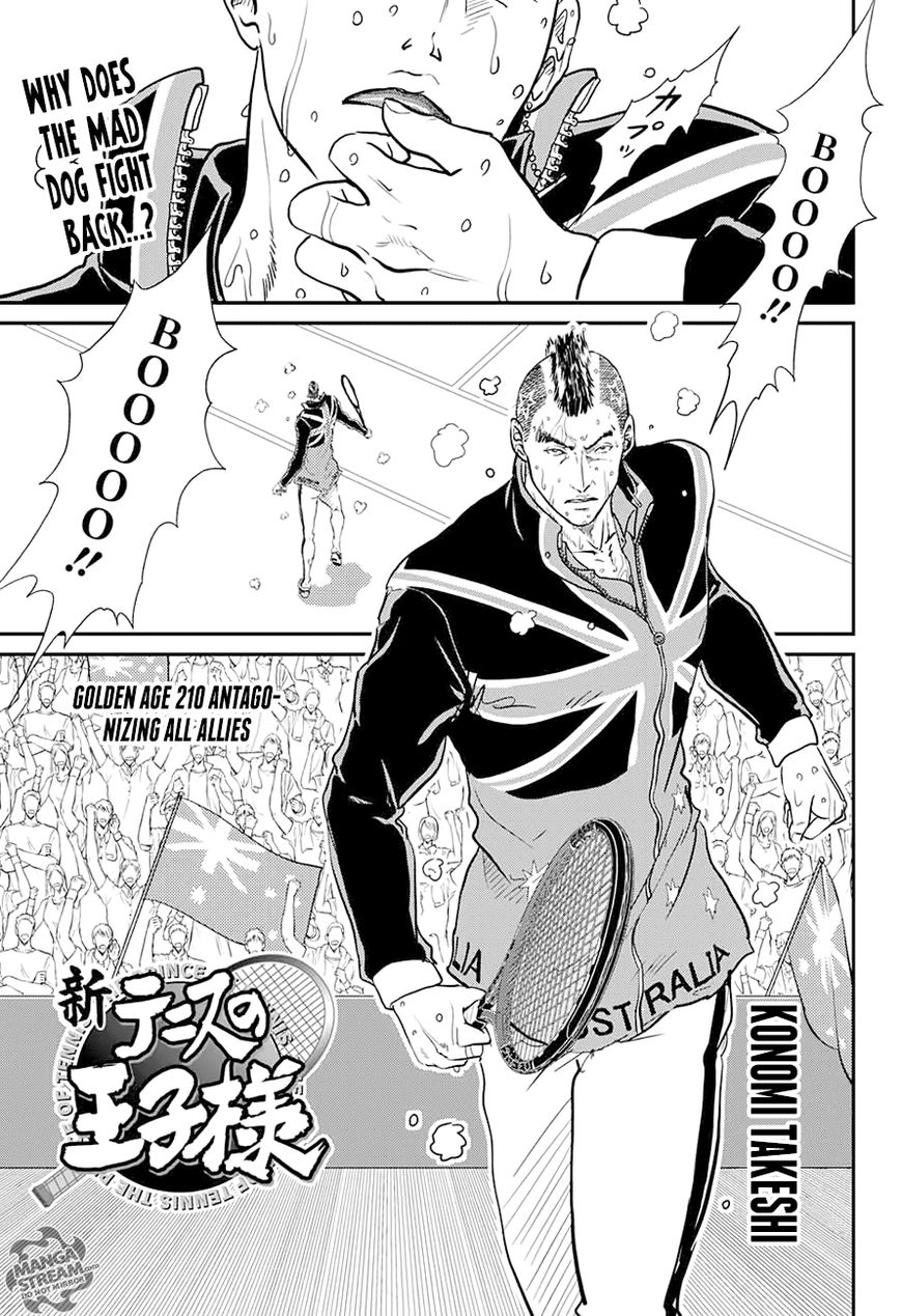 New Prince of Tennis chapter 210 page 1