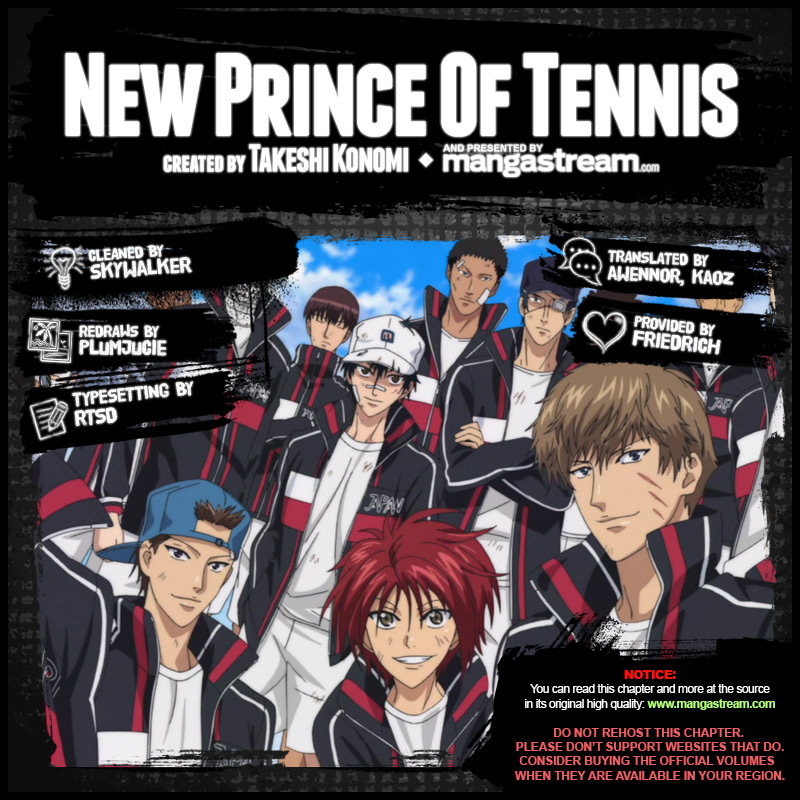 New Prince of Tennis chapter 224 page 2