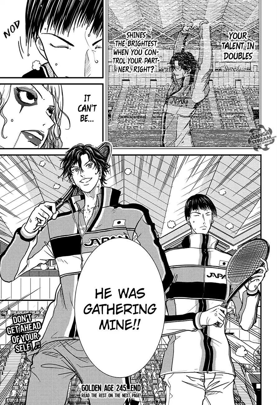 New Prince of Tennis chapter 245 page 19