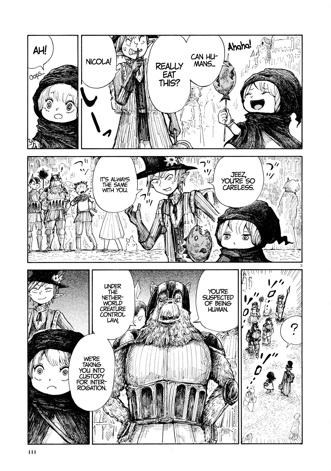 Nicola's Leasurely Demon World Travelogue chapter 1 page 3