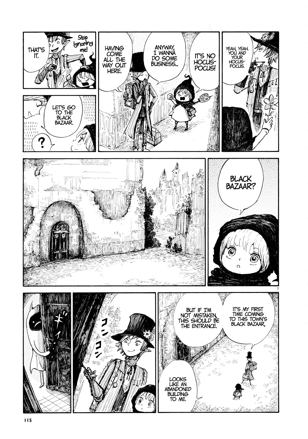 Nicola's Leasurely Demon World Travelogue chapter 1 page 7