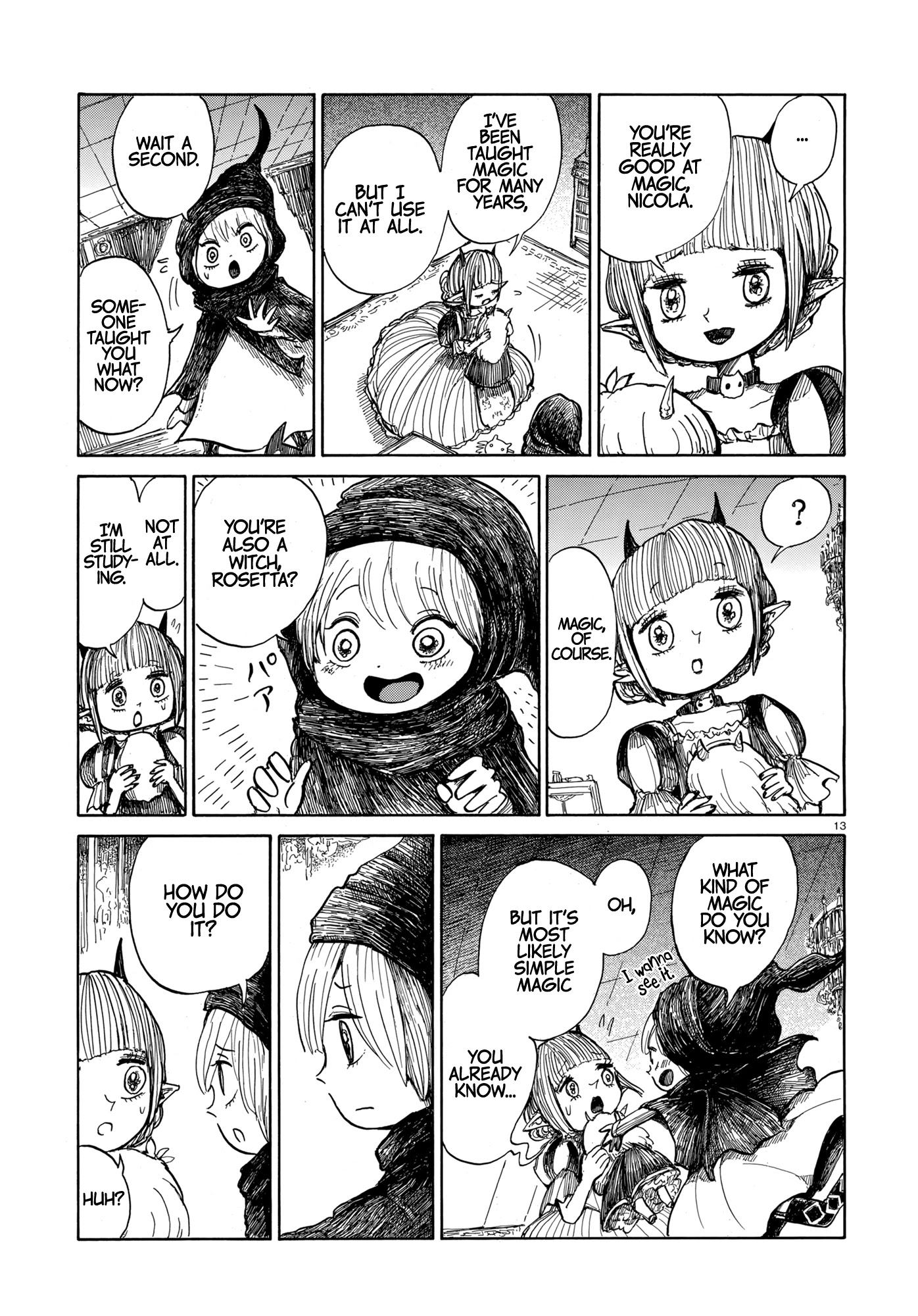 Nicola's Leasurely Demon World Travelogue chapter 3 page 13