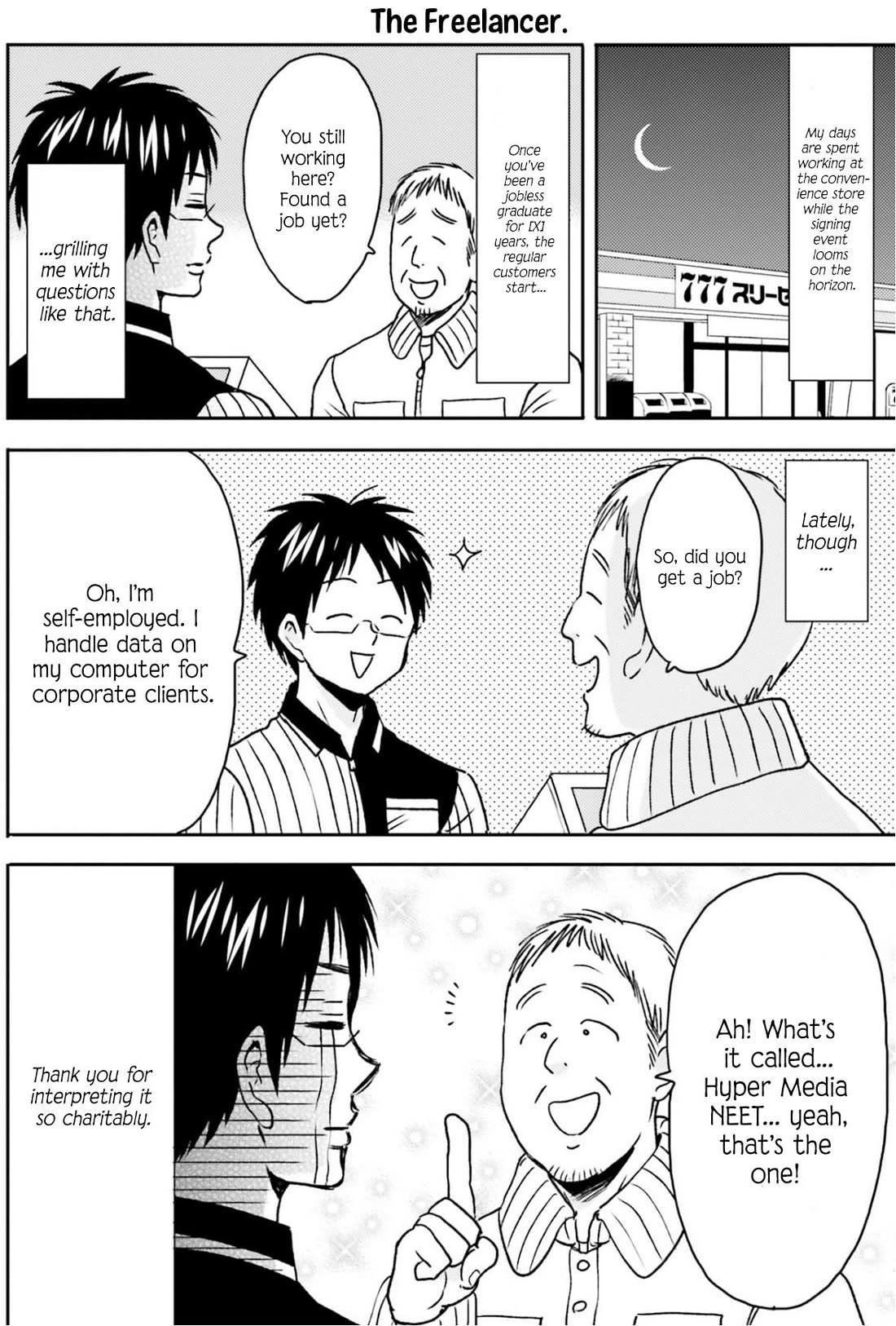 Nietzsche-sensei - Konbini ni, Satori Sedai no Shinjin ga Maiorita chapter 69 page 15