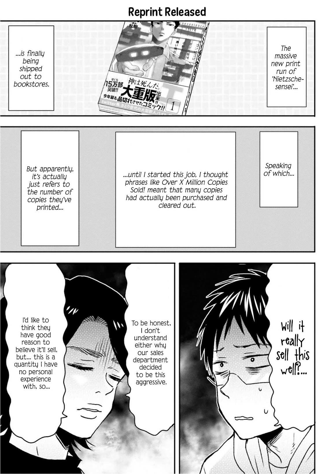 Nietzsche-sensei - Konbini ni, Satori Sedai no Shinjin ga Maiorita chapter 69 page 4