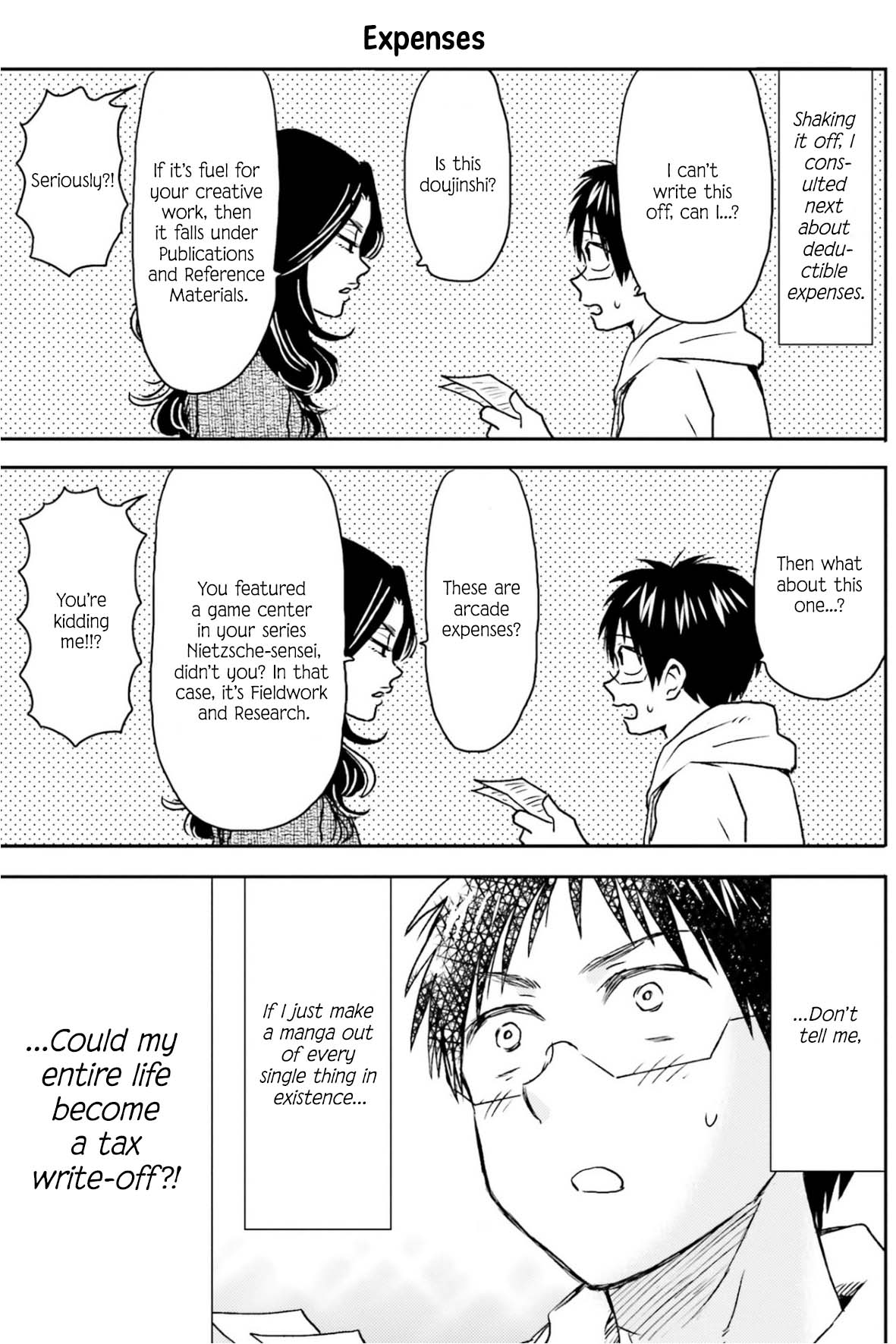 Nietzsche-sensei - Konbini ni, Satori Sedai no Shinjin ga Maiorita chapter 71 page 25