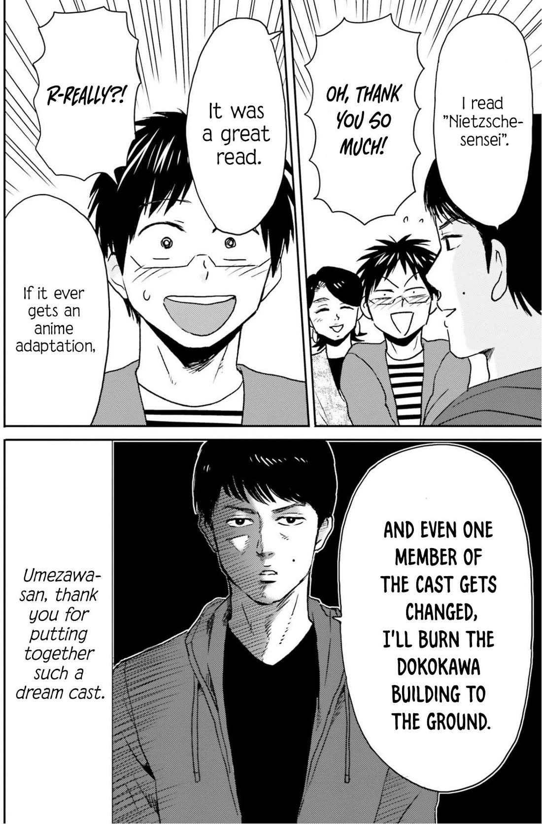 Nietzsche-sensei - Konbini ni, Satori Sedai no Shinjin ga Maiorita chapter 75 page 19