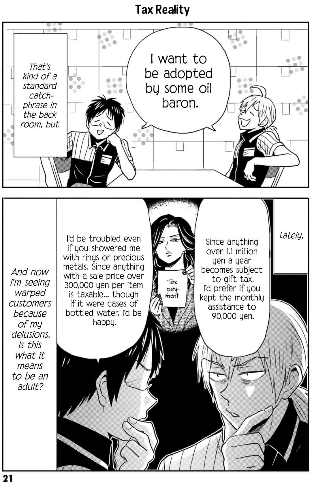Nietzsche-sensei - Konbini ni, Satori Sedai no Shinjin ga Maiorita chapter 77 page 25