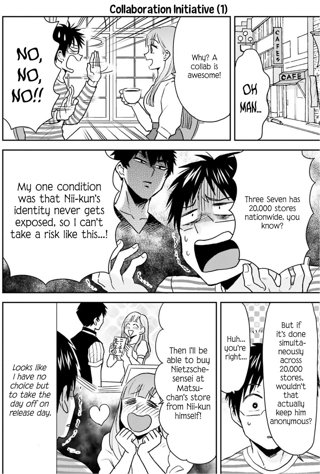 Nietzsche-sensei - Konbini ni, Satori Sedai no Shinjin ga Maiorita chapter 78 page 13