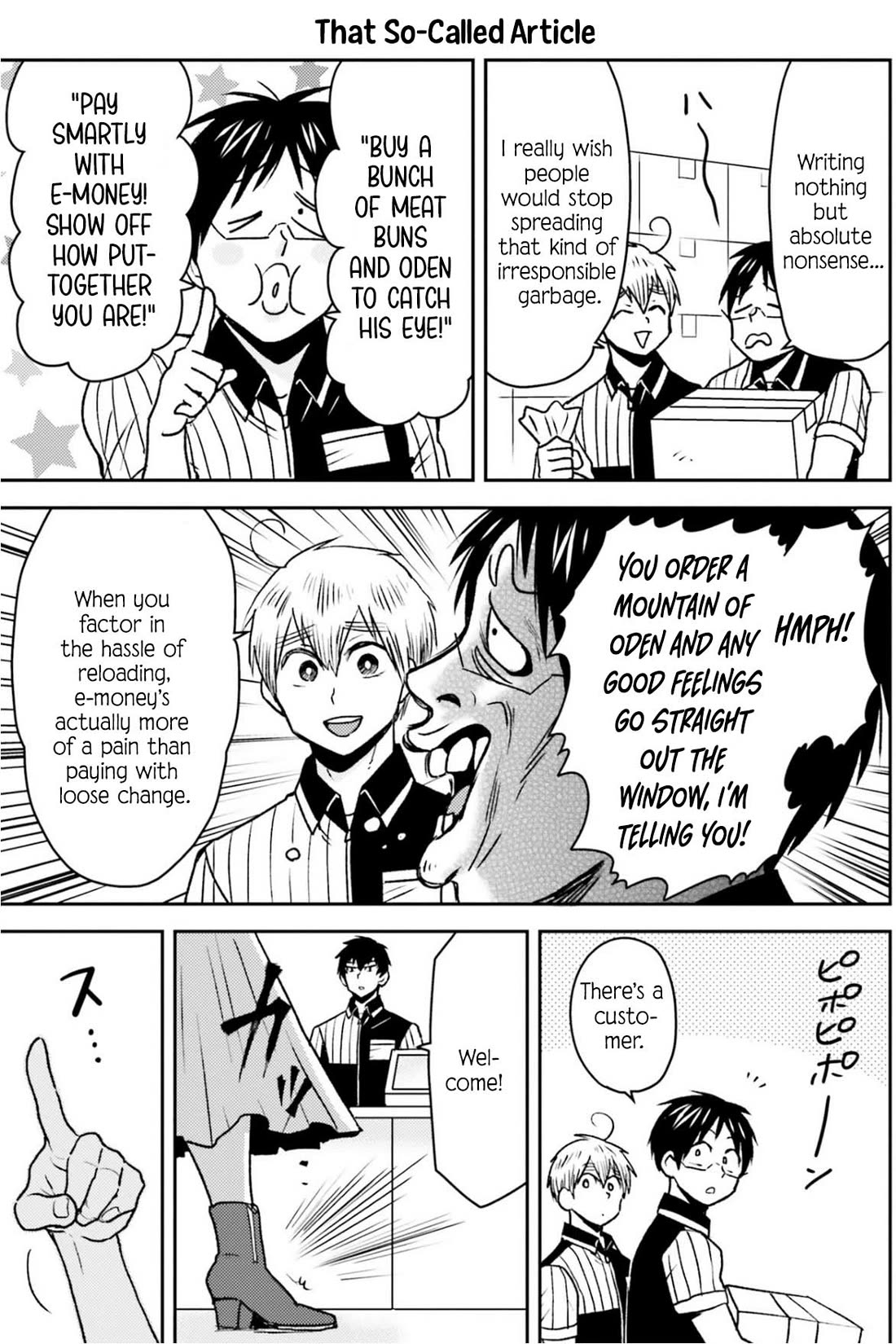 Nietzsche-sensei - Konbini ni, Satori Sedai no Shinjin ga Maiorita chapter 80 page 10