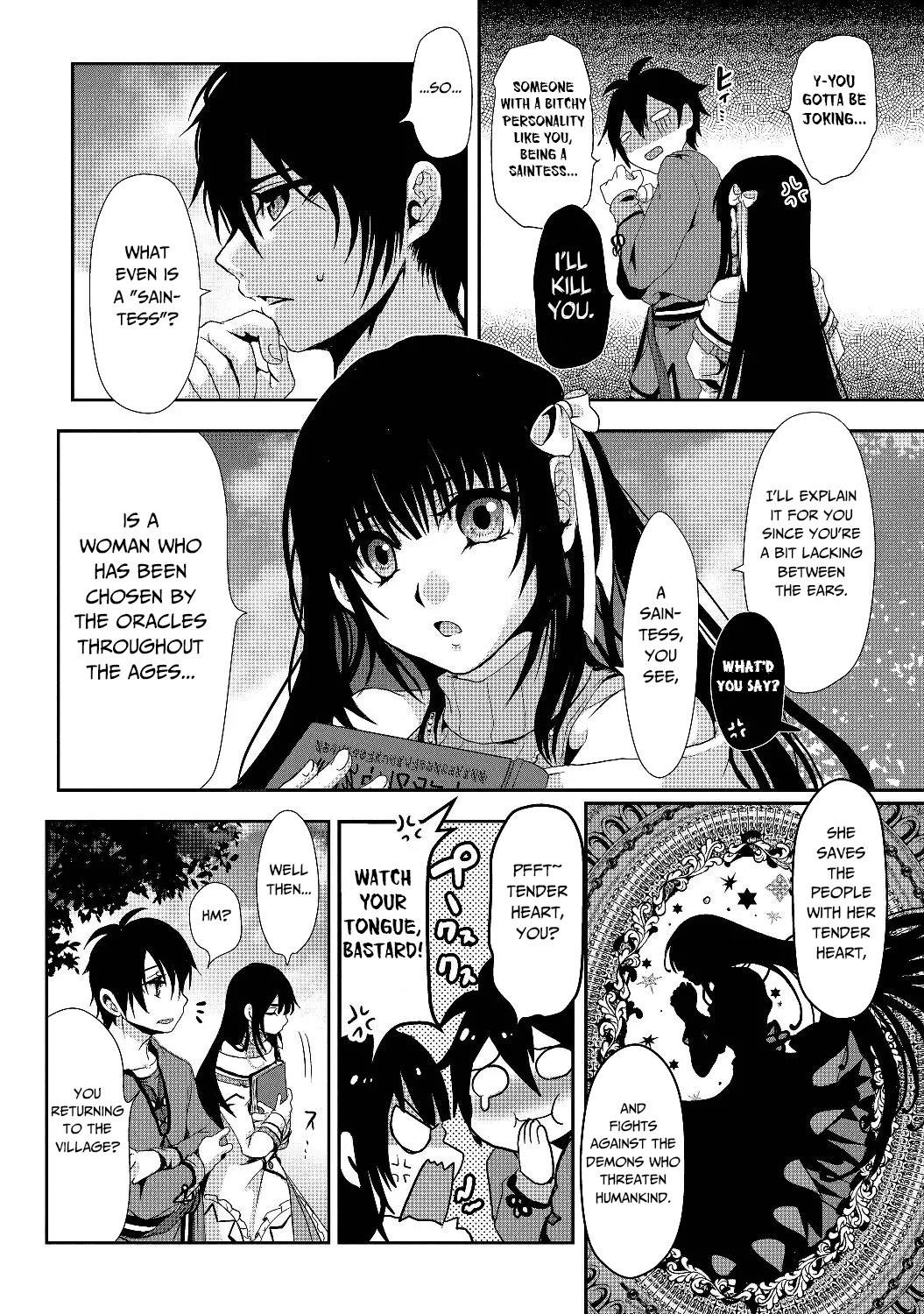 Nise Seiken Monogatari: Osananajimi no Seijo o Uttara Michizure ni Sareta chapter 1 page 10