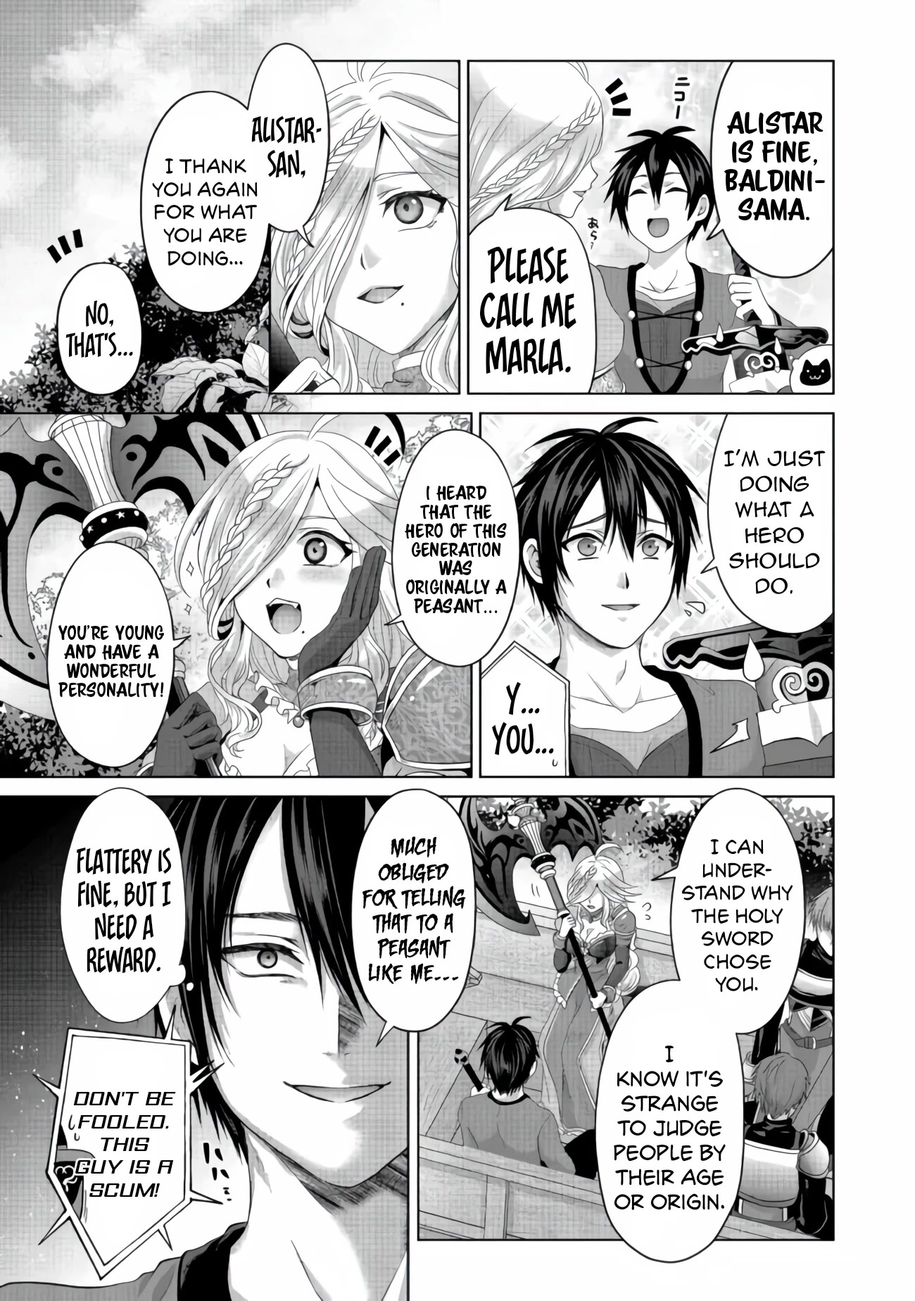 Nise Seiken Monogatari: Osananajimi no Seijo o Uttara Michizure ni Sareta chapter 24 page 4