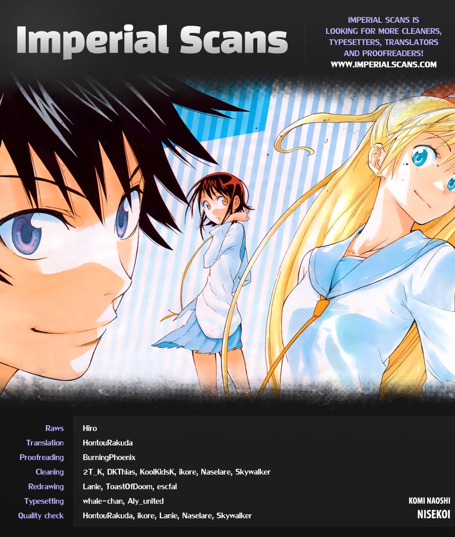 Nisekoi chapter 12 page 1