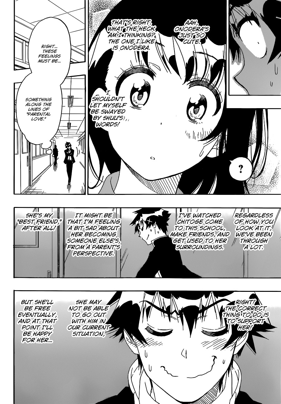 Nisekoi chapter 175 page 12