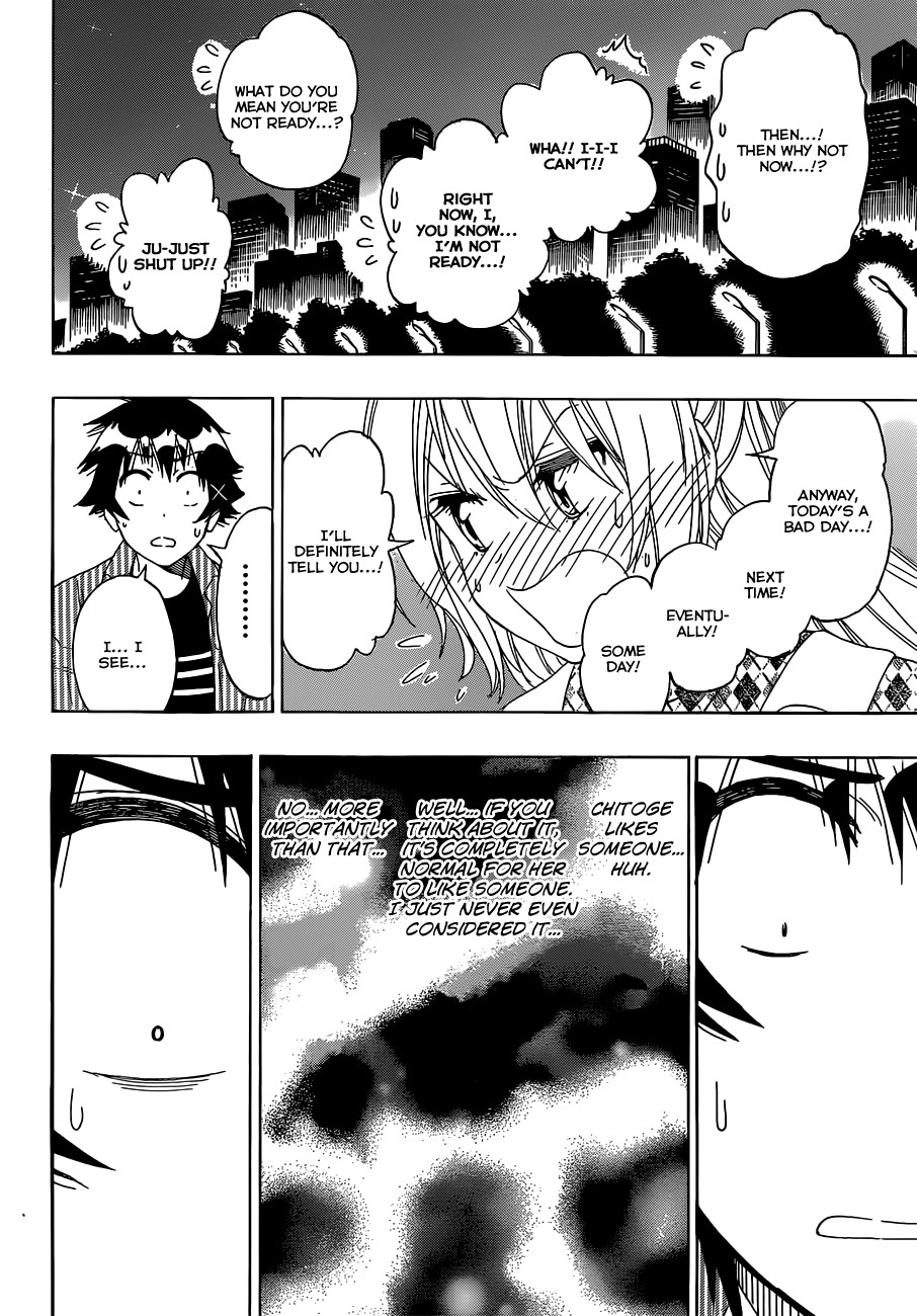 Nisekoi chapter 175 page 4