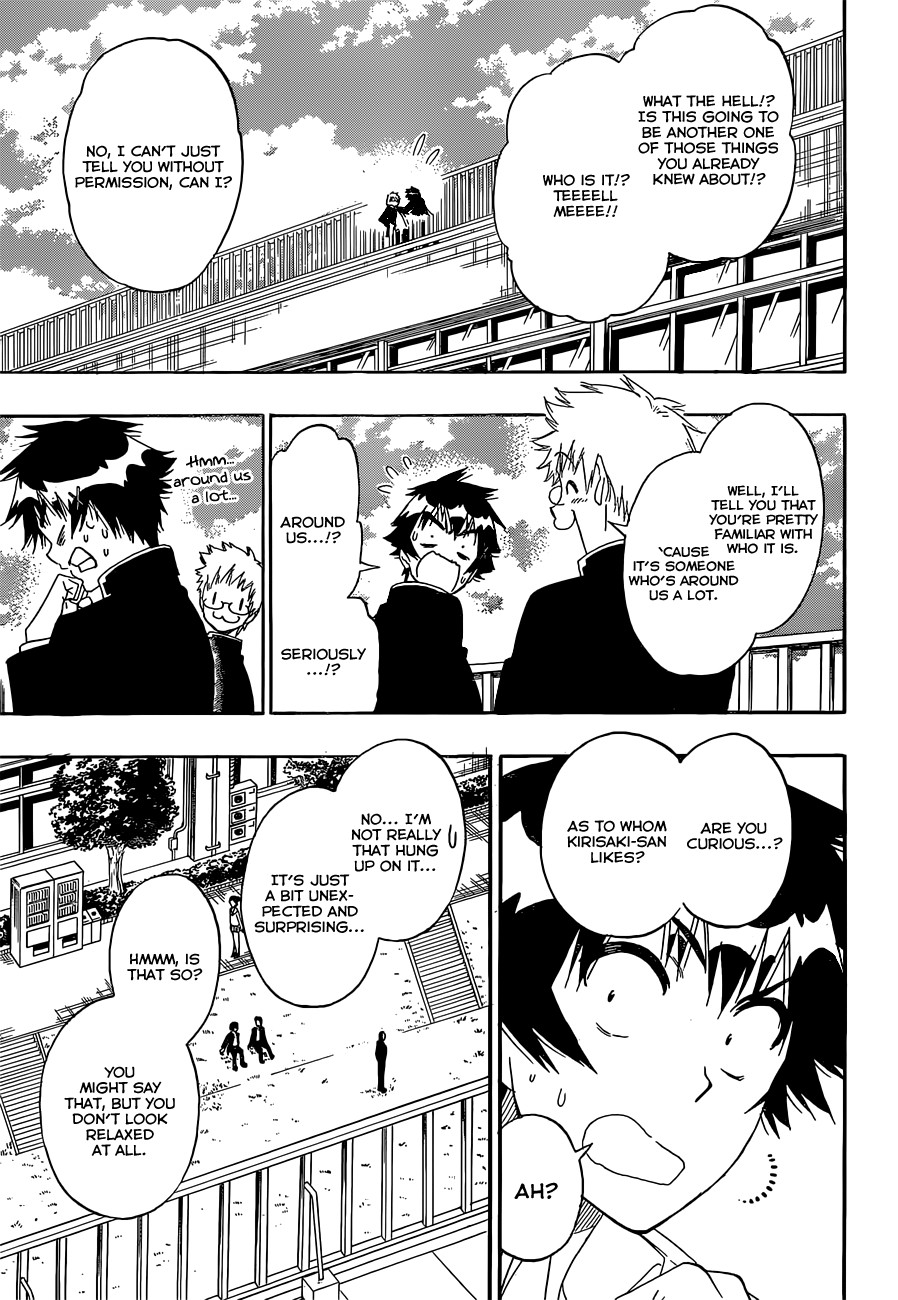 Nisekoi chapter 175 page 7