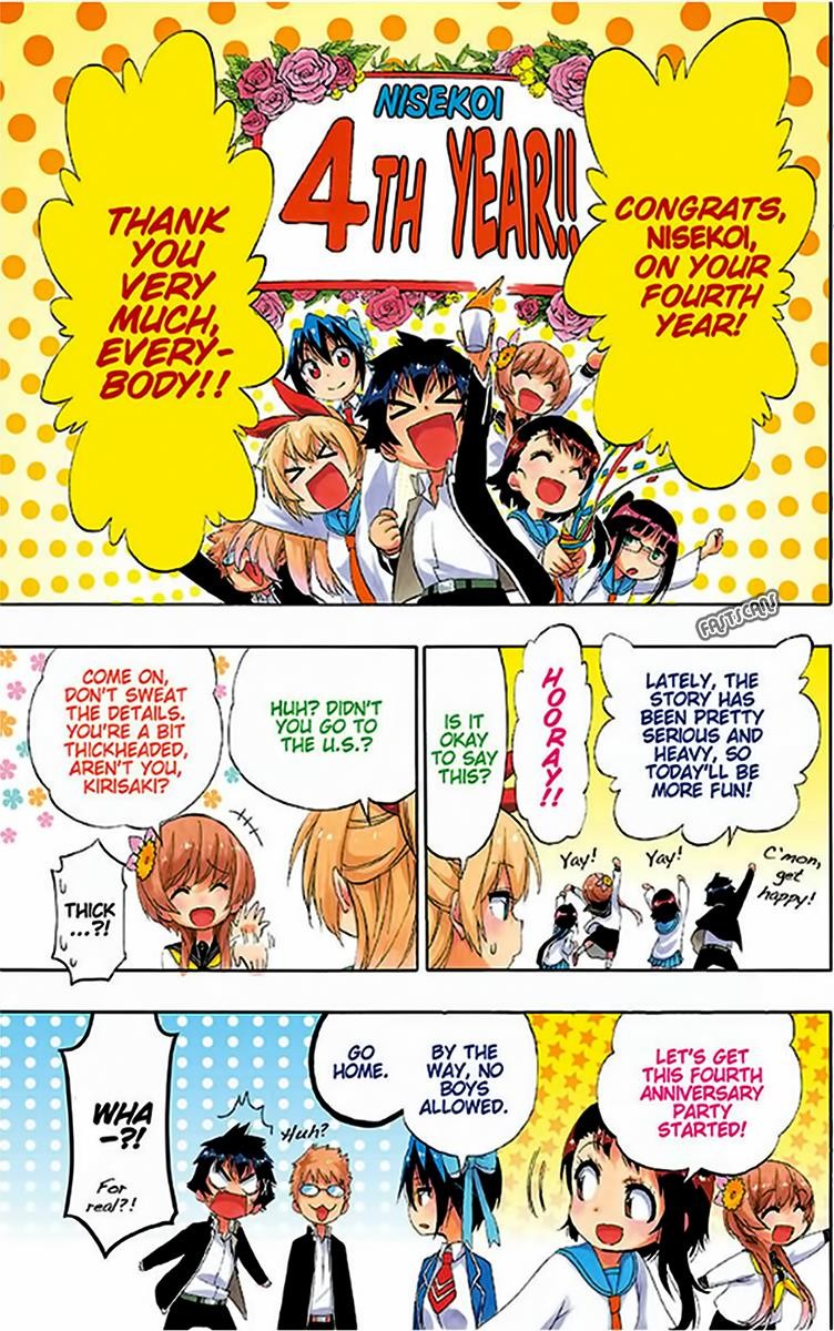 Nisekoi chapter 196 page 1