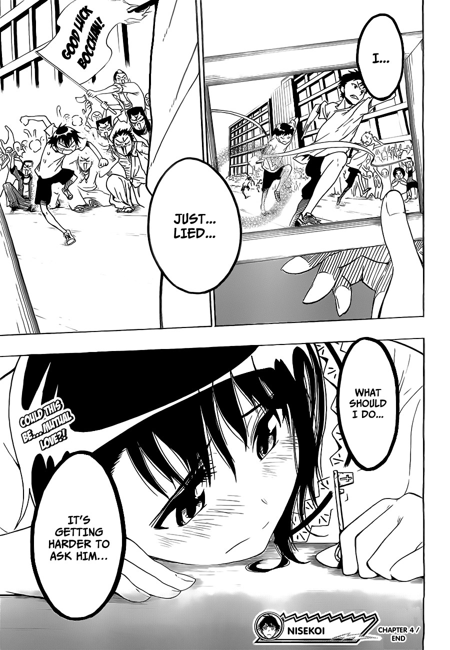 Nisekoi chapter 4 page 19