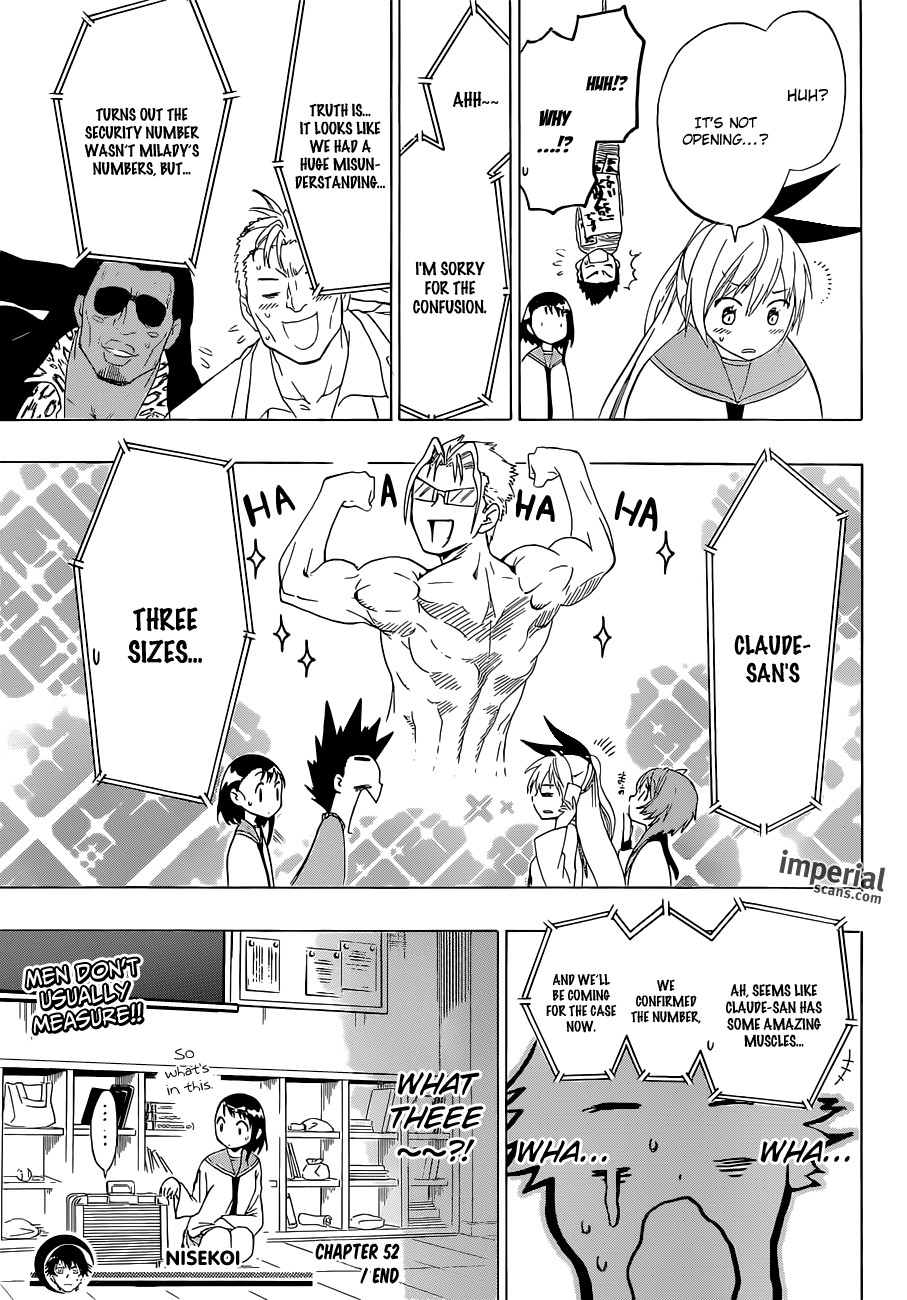 Nisekoi chapter 52 page 19