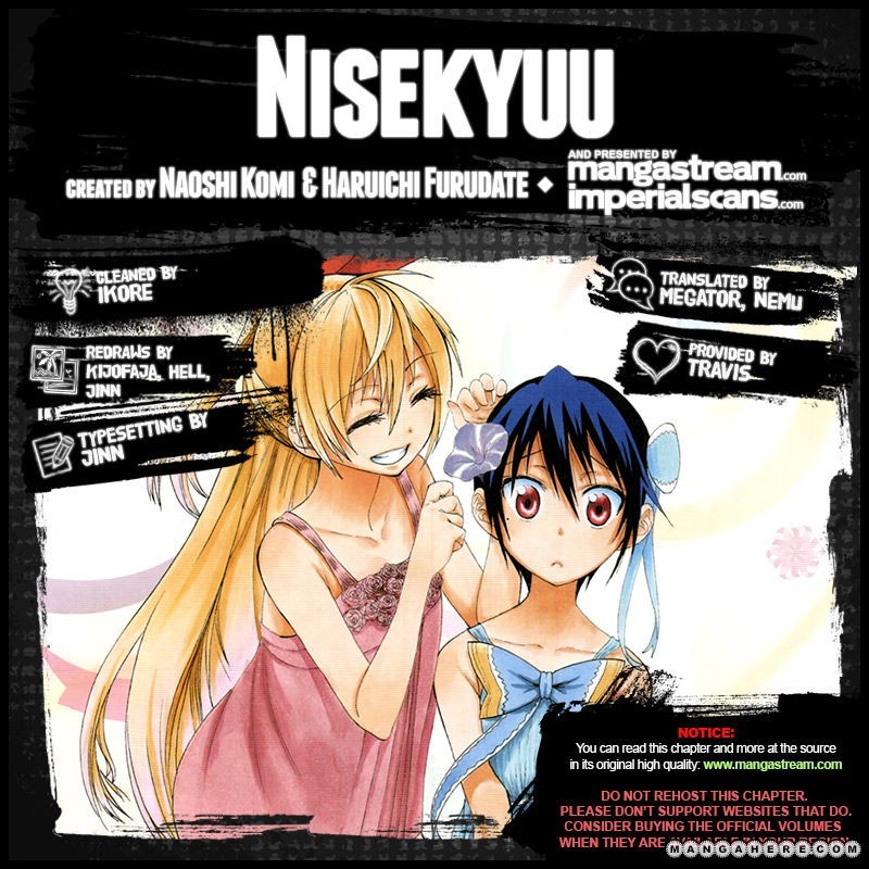 Nisekoi chapter 55.5 page 1
